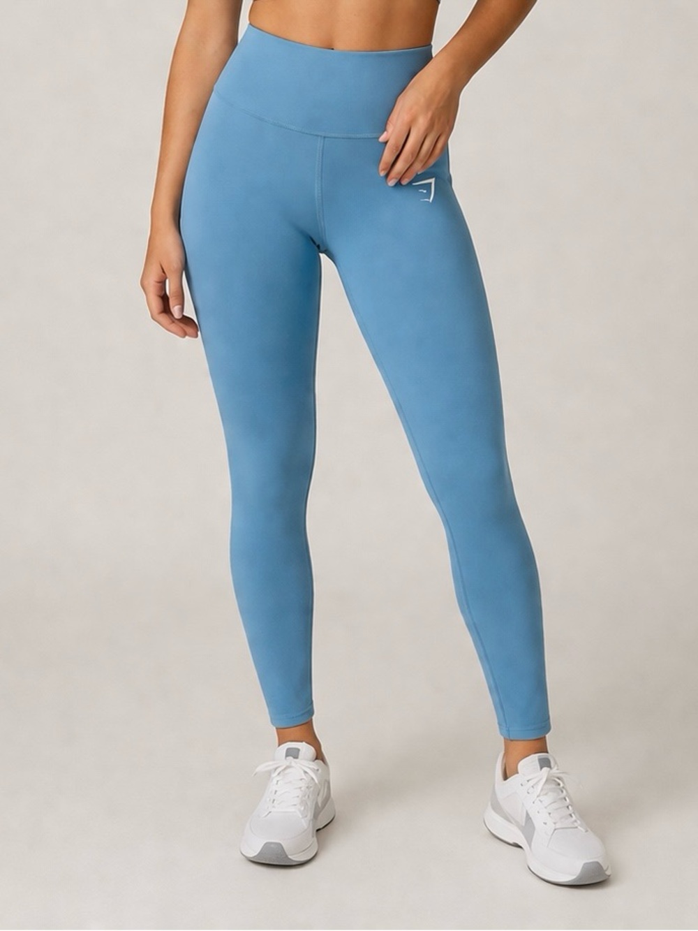 Gymshark High-Rise Sky Blue Leggings